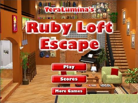 Ruby Loft Escape Walkthrough