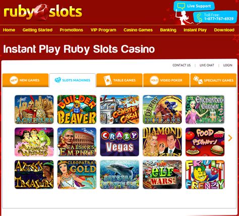 ruby slots online casino