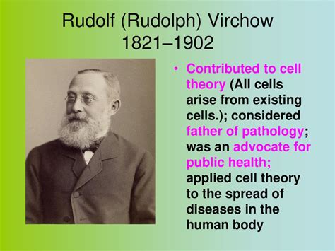 rudolf virchow cell theory biography books