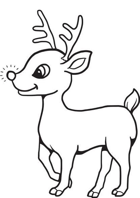 Rudolph Red Nosed Reindeer Coloring Pages Printable For Rudolph The Red Nosed Reindeer Printables - Rudolph The Red Nosed Reindeer Printables