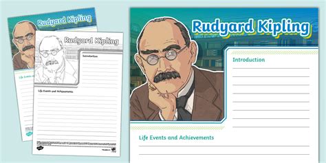 rudyard kipling biography summary form
