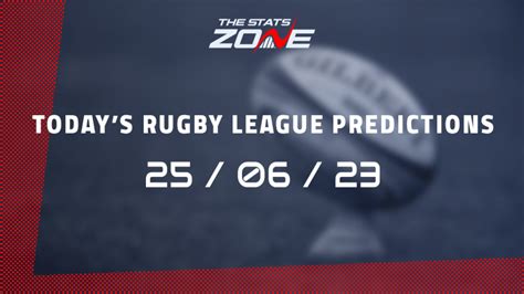 rugby league predictions