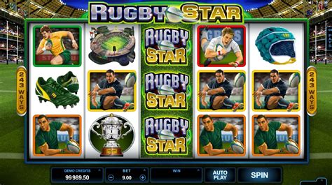 rugby star slot game