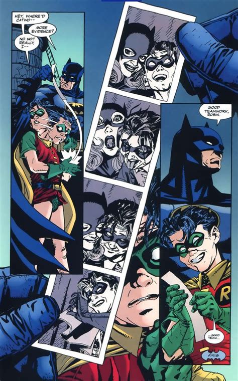 Ruined Gotham Batgirl Loves Robin