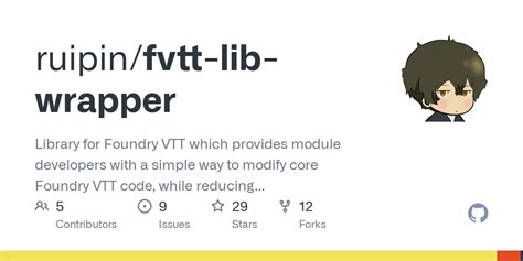 ruipin/fvtt-lib-wrapper - GitHub