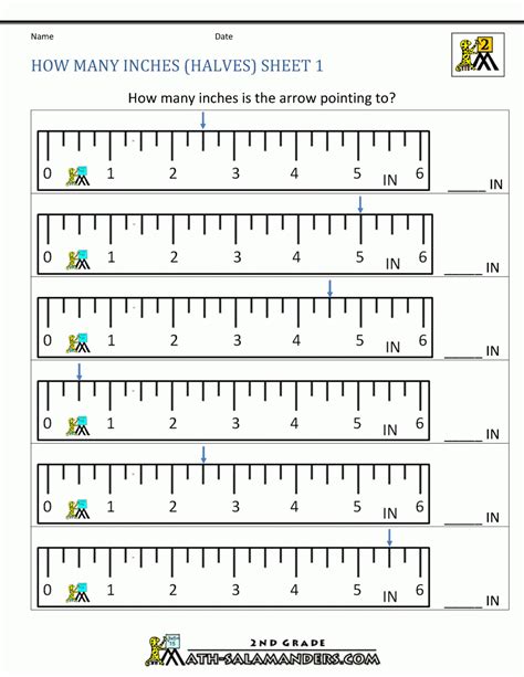 Ruler Measurement Worksheets Pdf Ruler Measurement Worksheet - Ruler Measurement Worksheet