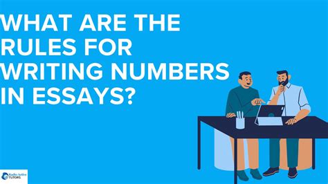 rules for writing numbers in essays