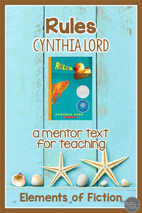Read Rules By Cynthia Lord Study Guide 