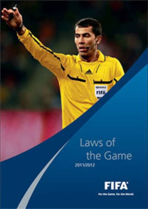 Read Rules Fifa Laws Of The Game 2011 2012 