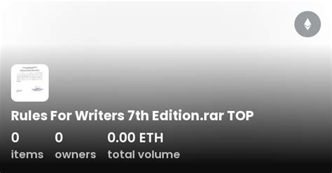 Read Rules For Writers 7Th Edition Online 