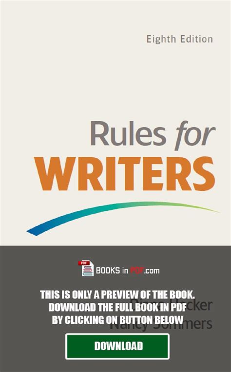Read Online Rules For Writers 8Th Edition File Type Pdf 