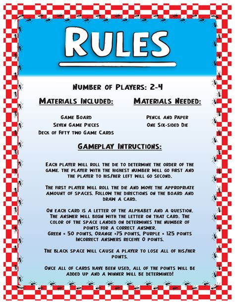 Read Rules Template For Game Designers Delano Service 
