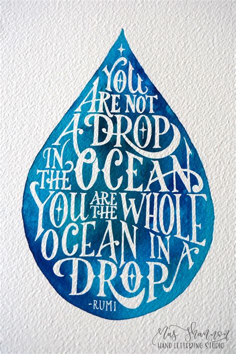 Rumi drop in the ocean