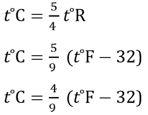 Rumus Fahrenheit Ke Reamur