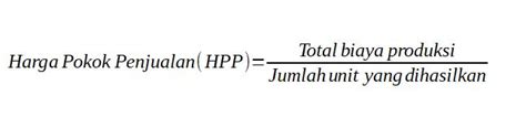 Rumus Hpp Adalah