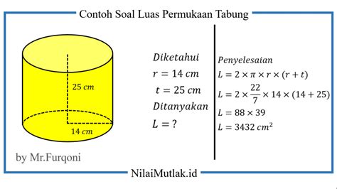 RUMUS LUAS ALAS TABUNG 🗻 Yuk Mengenal Rumus Luas Permukaan Tabung