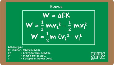 RUMUS USAHA DALAM FISIKA - Rumus Usaha dalam Fisika: Contoh Soal Lengkap dengan