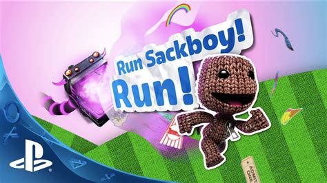 Run Sackboy Run  Launch Trailer  PS Vita  YouTube