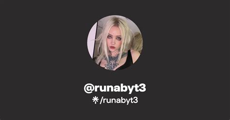 runabyt3 creator profile