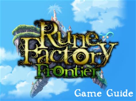 Download Rune Factory Frontier Character Guide 