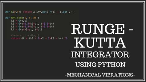 Runge Kutta Python