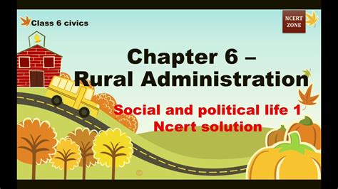 Rural Administration Class 6