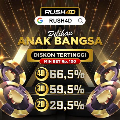 RUSH4D 2025 ⚡️ PILIHAN SITUS SLOT GAR TERPERCAYA