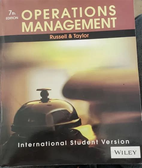 Read Online Russell And Taylor Operations Management 7Th Edition 