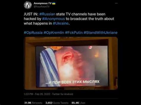 Russian Tv Channels Hacked To Show Independent Coverage Of War In Ukraine - Hack Slot Online