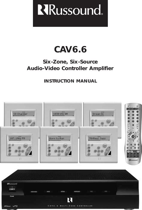 Download Russound Cam66T User Guide 