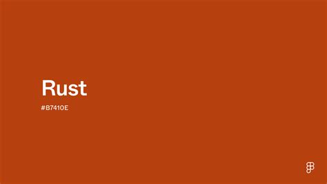 rust color