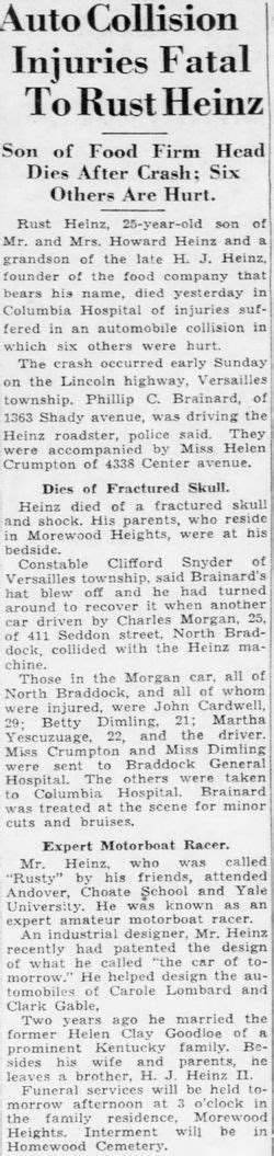 rust heinz biography