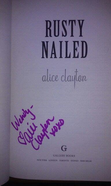 Read Rusty Nailed Alice Clayton Pdf 