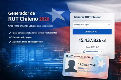 Rut Chilenos Validados