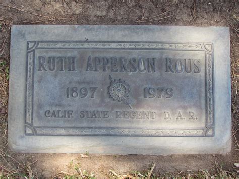 ruth apperson rous biography
