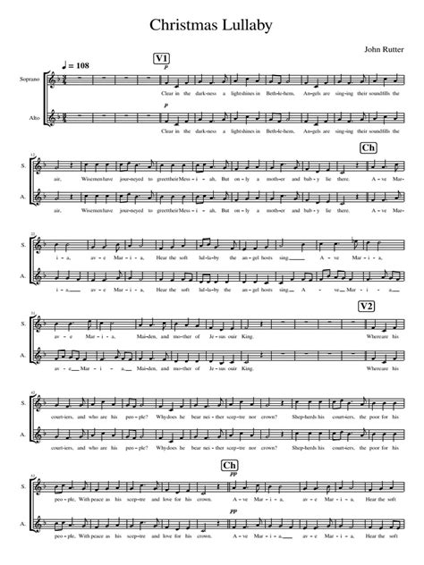 Read Rutter Lullaby 