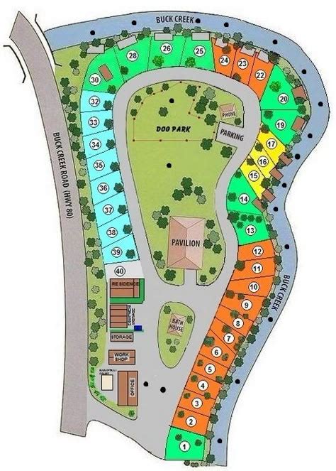 Rv Park Design Layout