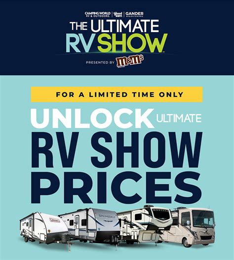 rv show prices