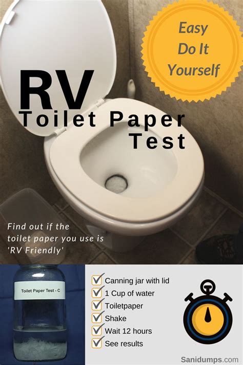 Read Online Rv Toilet Paper Test 