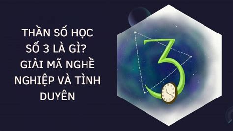 số 3 | ngha thn s hc s 3 u
