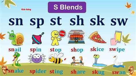 S Blends St Sp Sw Sn Sl Worksheet Sl Blend Worksheet - Sl Blend Worksheet