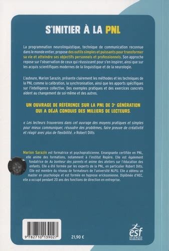 s initier a la pnl les fondements de la programma