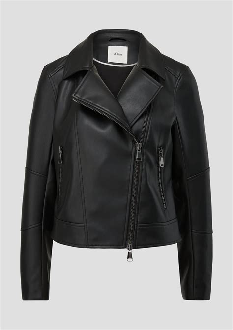 s oliver black jacket btyk