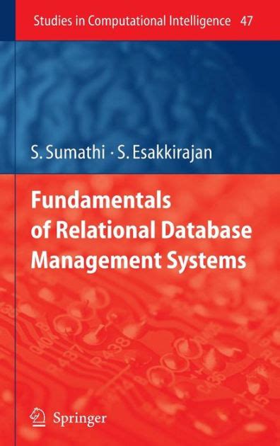 Read Online S Sumathi S Esakkirajan Fundamentals Of Relational 