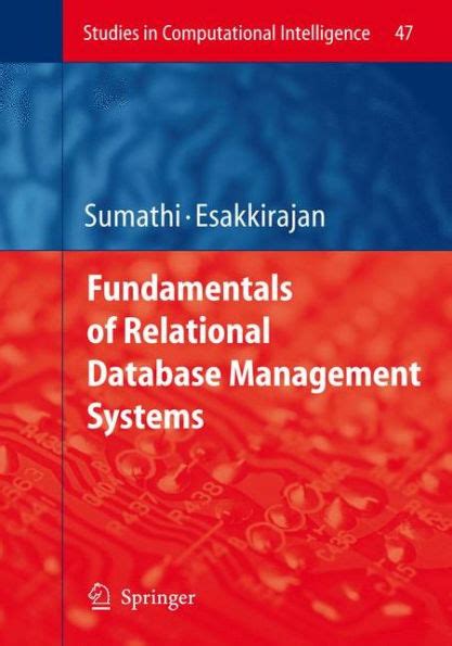 Read Online S Sumathi S Esakkirajan Fundamentals Of Relational 