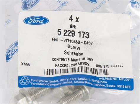 S437 Ford Specification