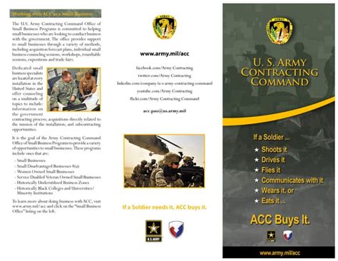 Sa Army Brochure