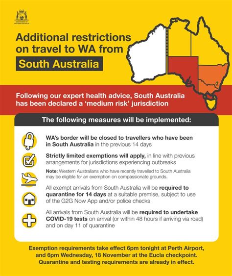 sa qld border restrictions update