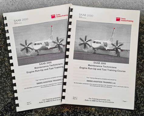 saab 2000 training manual
