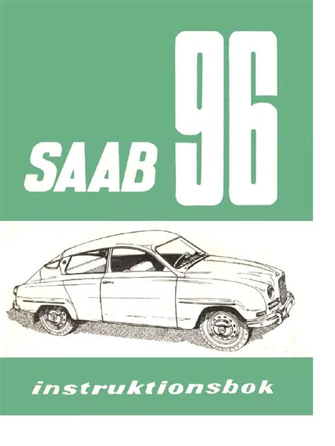 Saab 96 Manual